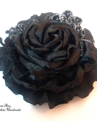 Brosa/Flori textile/Accesoriu de par