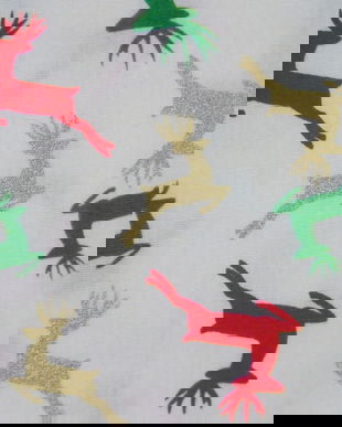 Pt patchwork-caprioare aurii