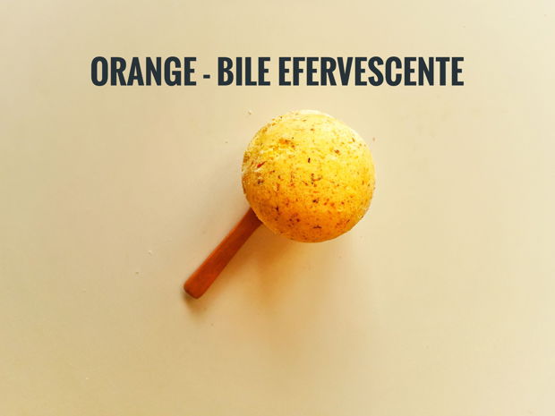 Orange & Lemon Bath Bombes- Bile efervescente