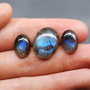 Set labradorite pentru cercei si inel - IBN0071