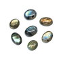 Set 7 labradorite ovale  - IBN0078