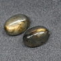 Set 2 buc labradorite ovale - aprox  10 x 14 mm - IBN0077