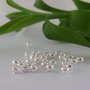 Margele argintate 4mm (2)