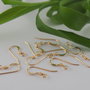 Tortite gold filled 14K (1per)
