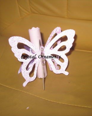 Invitatie botez fluture
