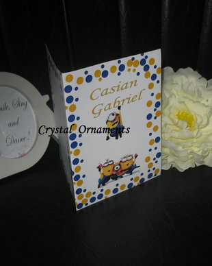 Invitatie botez Minioni