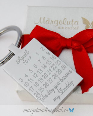 Breloc Personalizat - Calendar