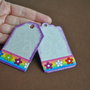 2b. Etichete / Tag-uri / cartonase martisor - din mucava