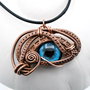 Pandantiv " Luxury Third Eye " from " DE LUXE Collection "