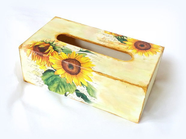 Cutie servetele de hartie - floarea soarelui 121633
