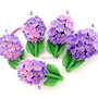 ''Crenguta cu flori de Liliac'' - martisoare brose