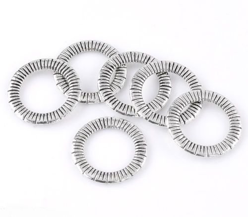 Conector/link/inel argintiu