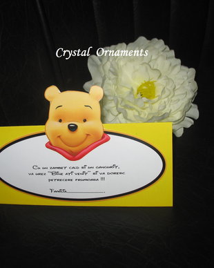 Plic de bani botez Winnie