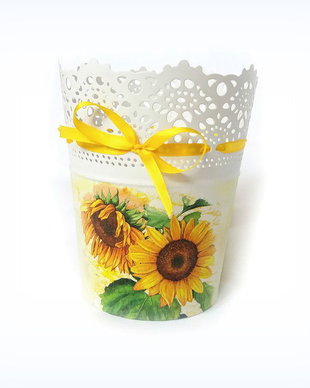 Ghiveci decorativ floarea soarelui - 121745