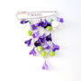 ''Ghiocei si Liliac''- brosa pt.articole tricotate