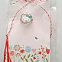 Brosa martisor cabochon sticla 14mm Hello Kitty