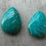 Cabochon amazoni rusesc 25x18 (2 buc)