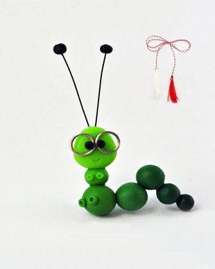 Martisor omiduta verde