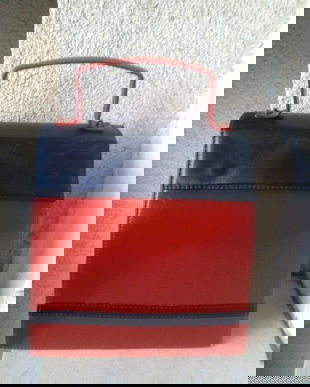 GEANTA  BICOLORA DEOSEBITA ITALIA