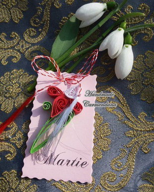 Martisor quilling