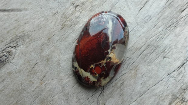 Cabochon jasp natural, 30x20 mm