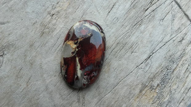 Cabochon jasp natural, 30x20 mm