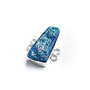Link - agat &quartz titanium  druzy electroplatat