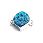 Link - agat &quartz titanium  druzy electroplatat