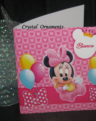 Invitatie botez Minnie