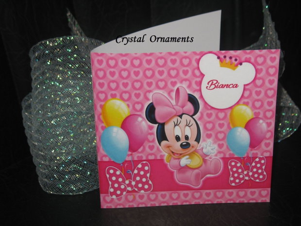 Invitatie botez Minnie