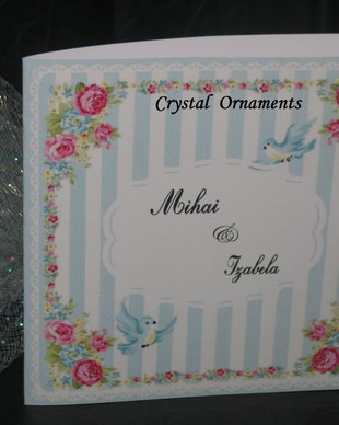 Invitatie nunta tematica florala