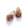 Agate crazy lace-2 piese