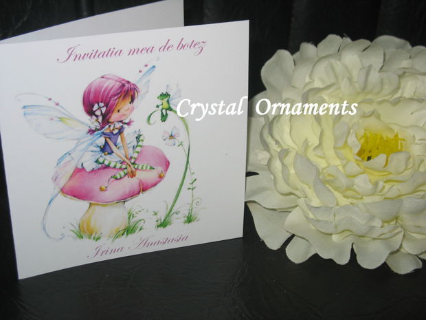 Invitatie botez cu zane