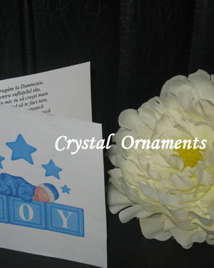 Invitatie botez Baby Boy