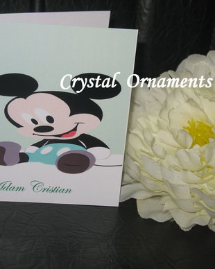Invitatie botez Mickey Mouse