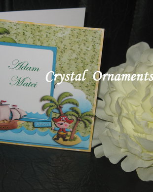 Invitatie botez pirati