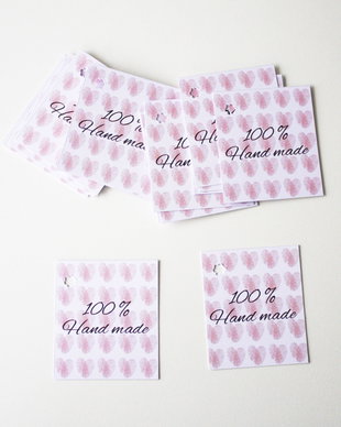 Lot etichete 100 %Handmade