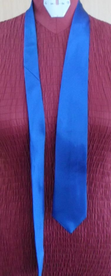 cravata albastra
