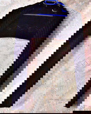 bolero negru tricotat