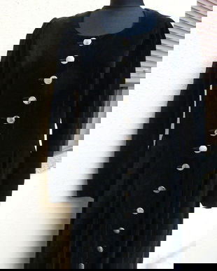 Rochie neagra de catifea-rustic