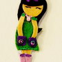 Brosa Martisor - Papusica mititica