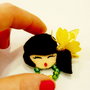 Brosa Martisor - Leila