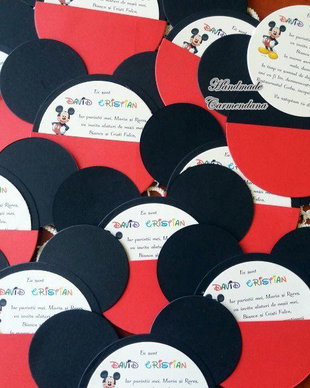 Invitatie Mikey Mouse