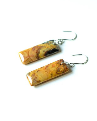 Cercei agate crazy lace