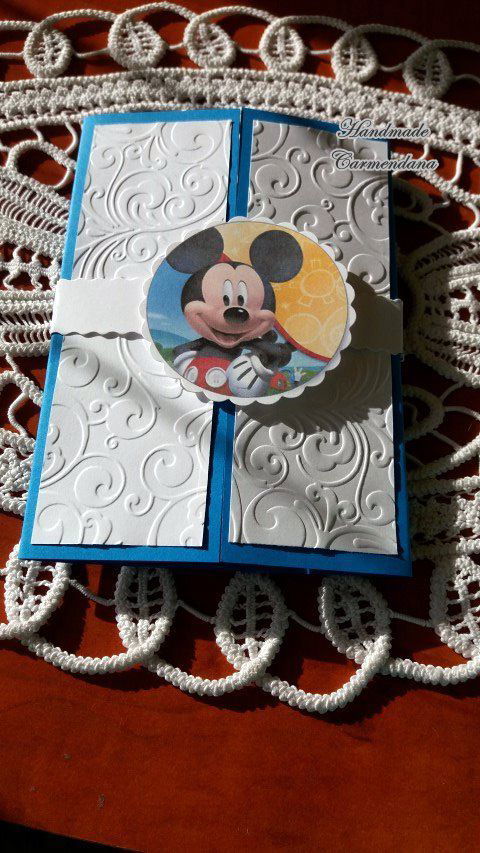 Invitatie Mikey Mouse