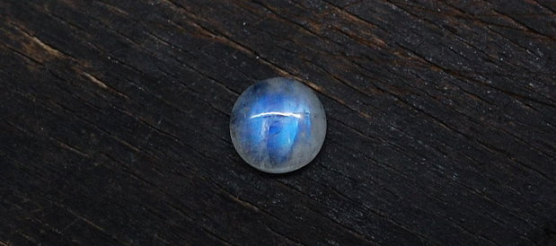 Moonstone  albastru  -  12.5 mm