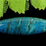 9970 - Agata crazy lace, suveica, albastru bleu, 30x10mm