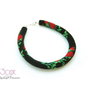 Colier crosetat cu margele de nisip - Roses With Love