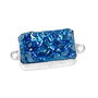 Link - agat &quartz titanium  druzy electroplatat