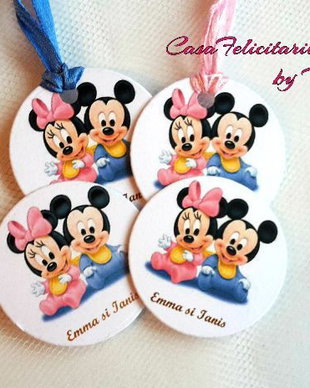 Etichete Minnie si Mickey Mouse